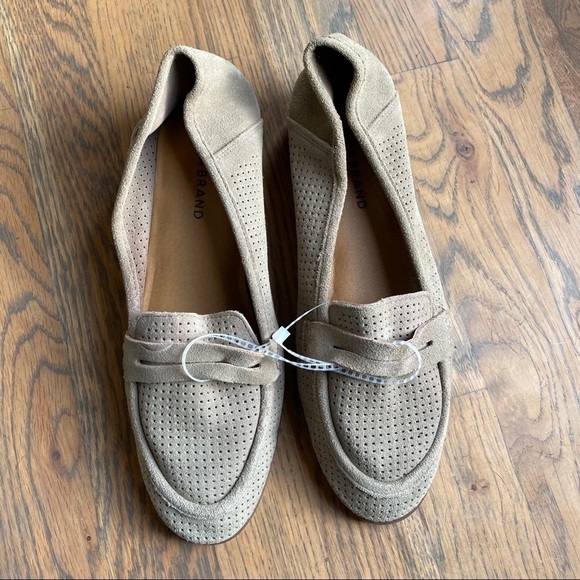 Lucky Brand CaylonP perforated loafer 8.5 NEW - Picture 2 of 8